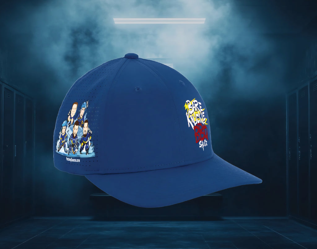 Blue Performance Snapback Hat
