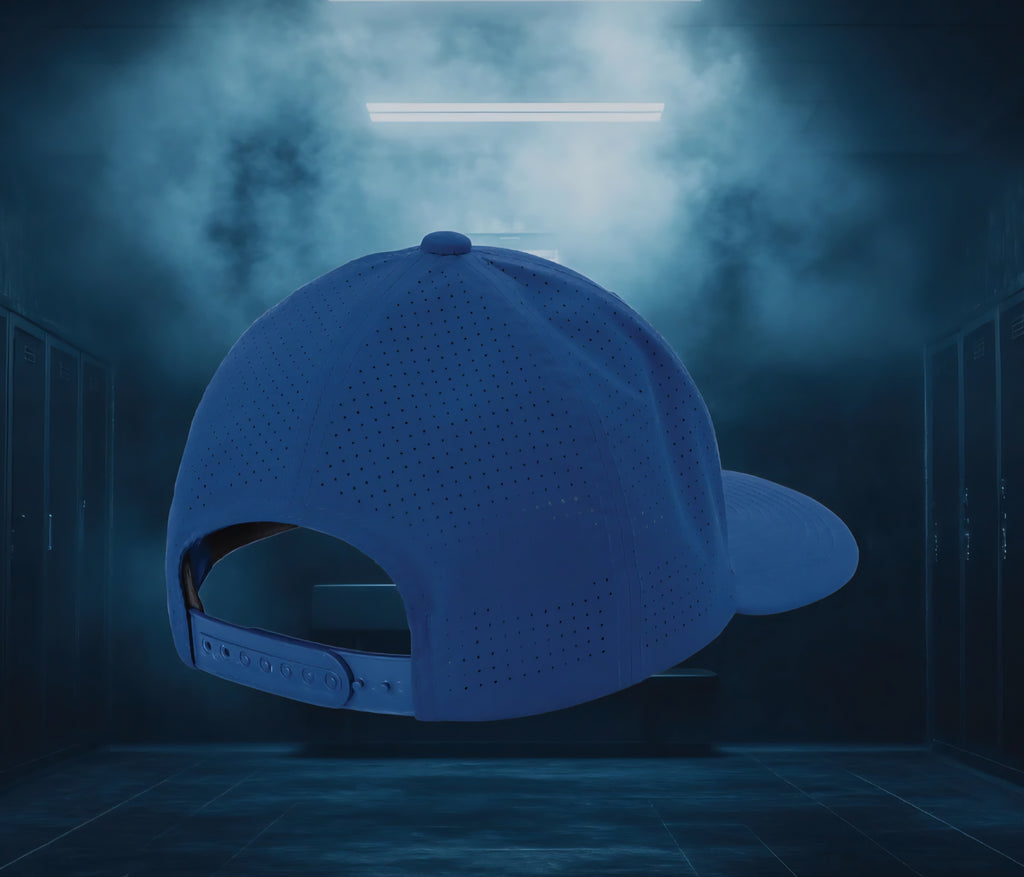 Blue Performance Snapback Hat