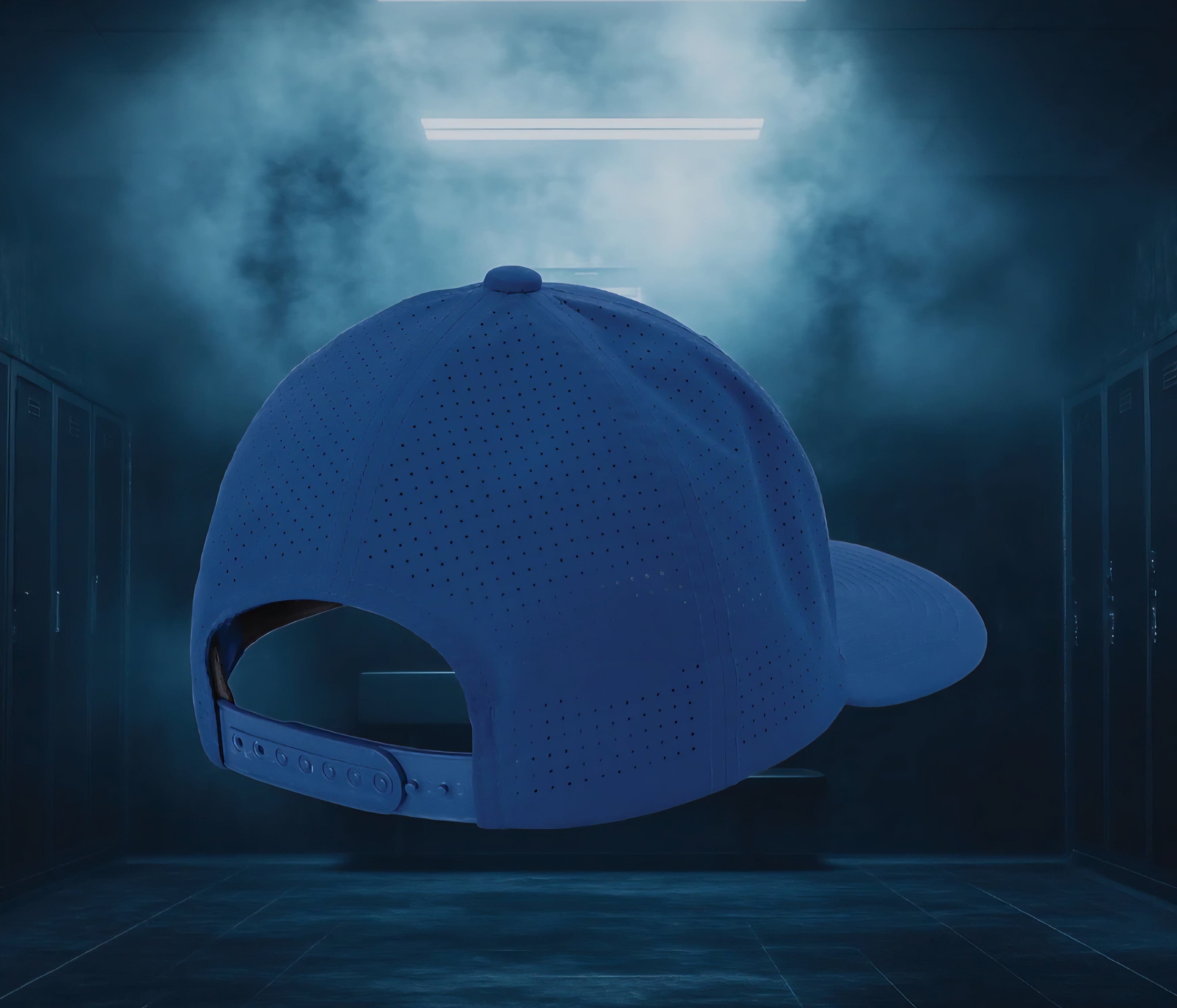 Blue Performance Snapback Hat