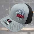 Bare Knuckle BBQ Trucker Hat - Black / Grey - Richardson 112 Embroidered