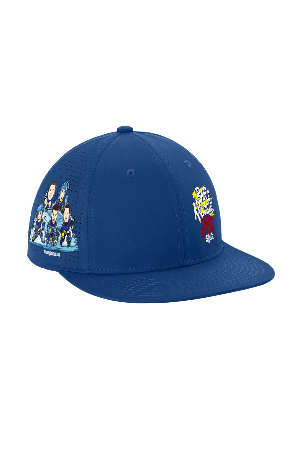 Blue Performance Snapback Hat