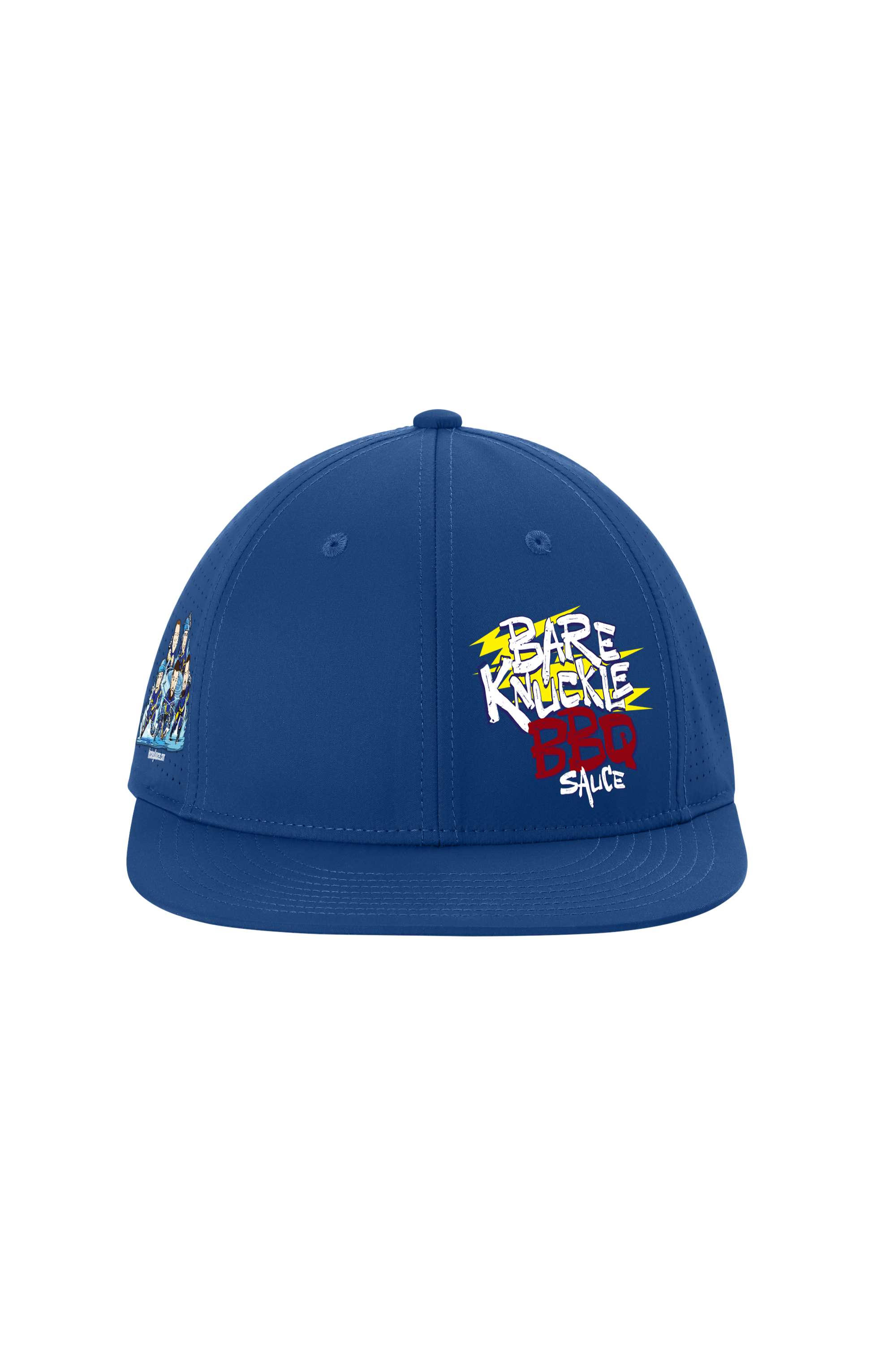 Blue Performance Snapback Hat