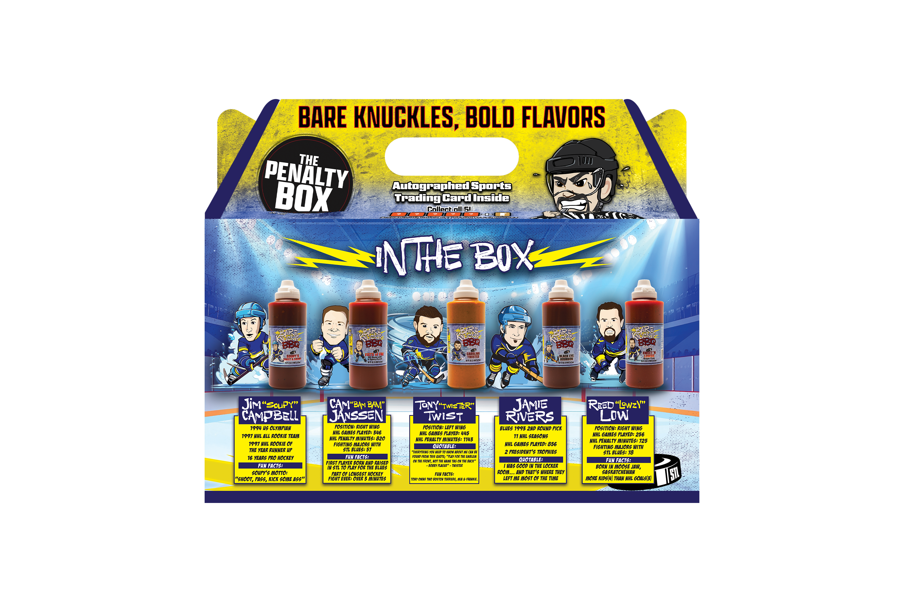 Bare Knuckle BBQ “Penalty Box” Collector’s Edition – 5 Pack (Season 1)