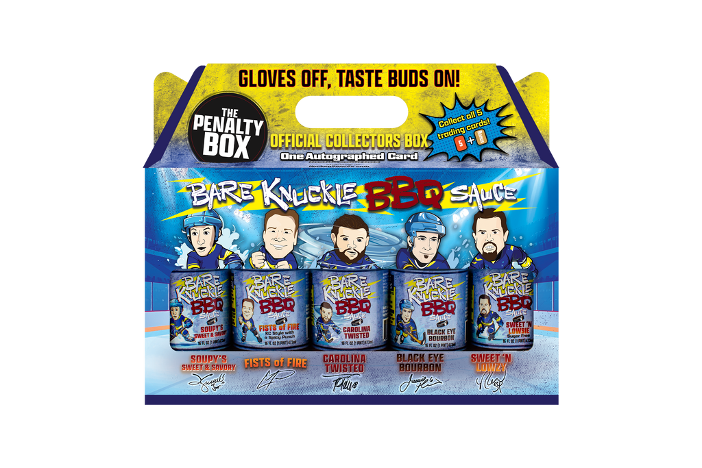 Bare Knuckle BBQ “Penalty Box” Collector’s Edition – 5 Pack (Season 1)