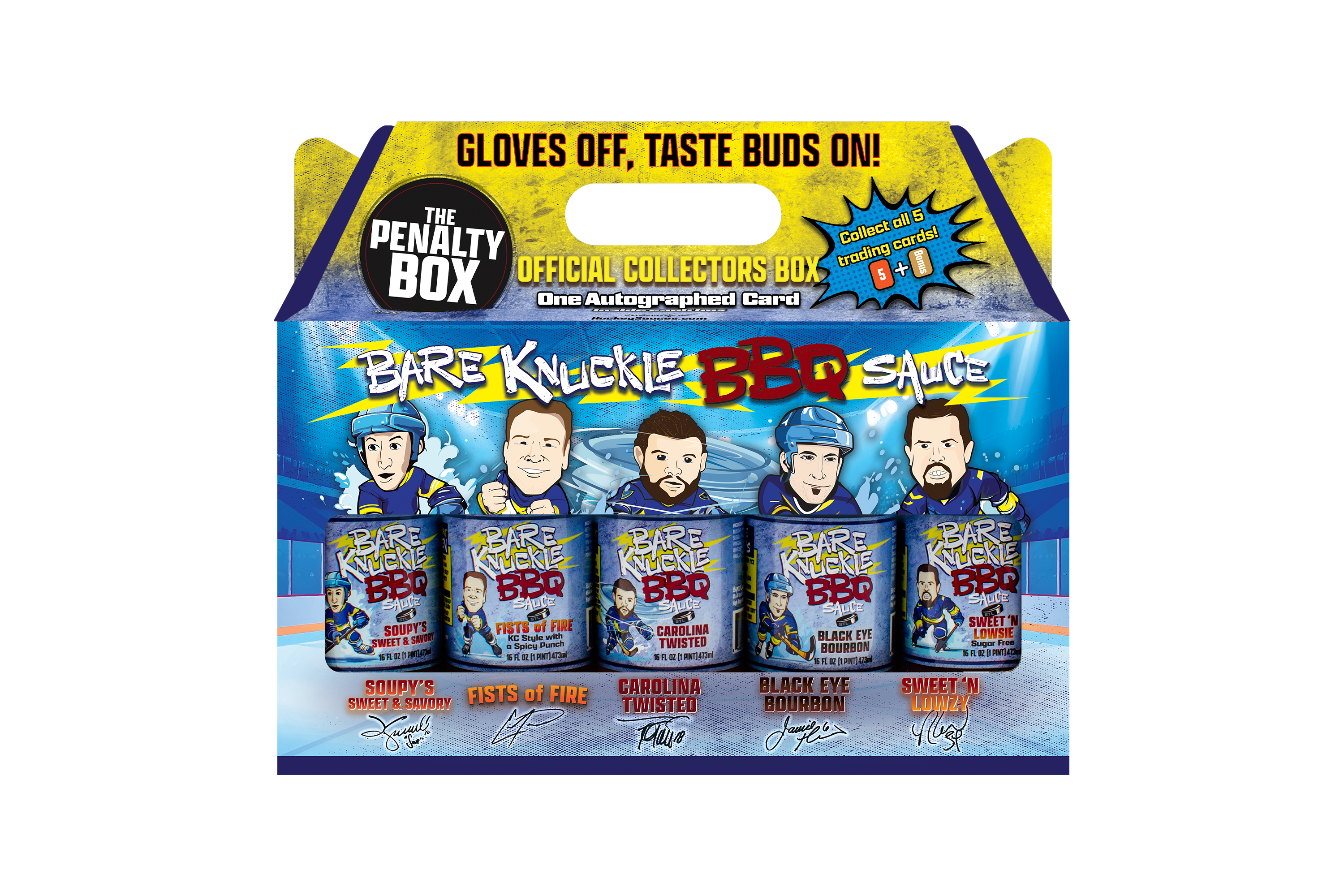 Bare Knuckle BBQ “Penalty Box” Collector’s Edition – 5 Pack (Season 1)
