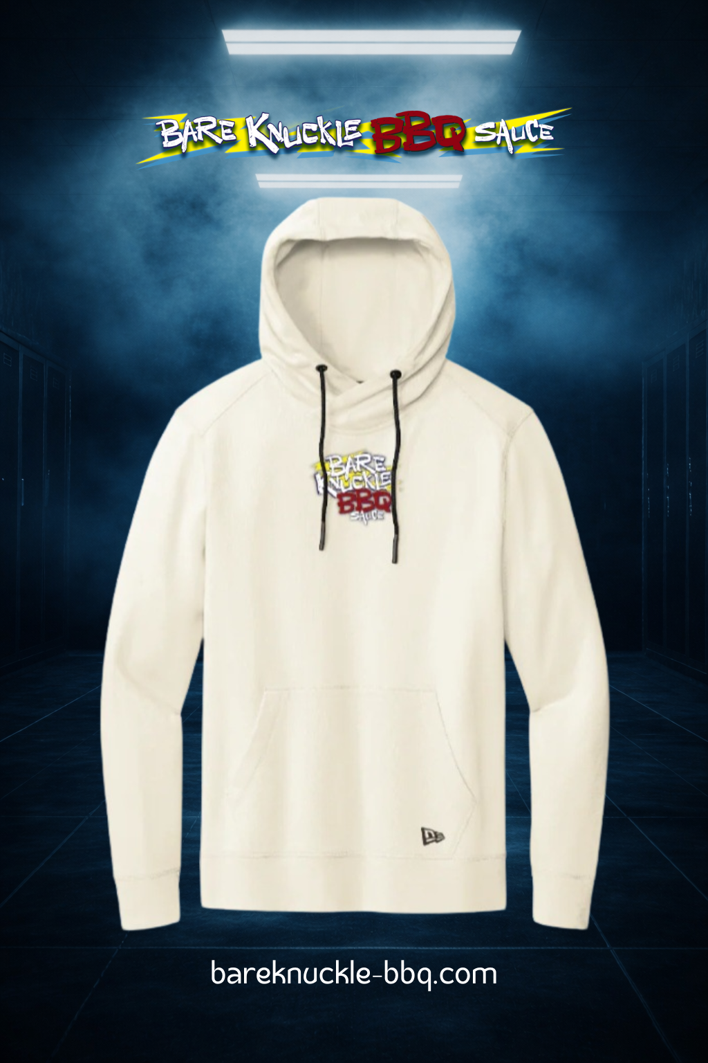 Cream New Era Hoodie