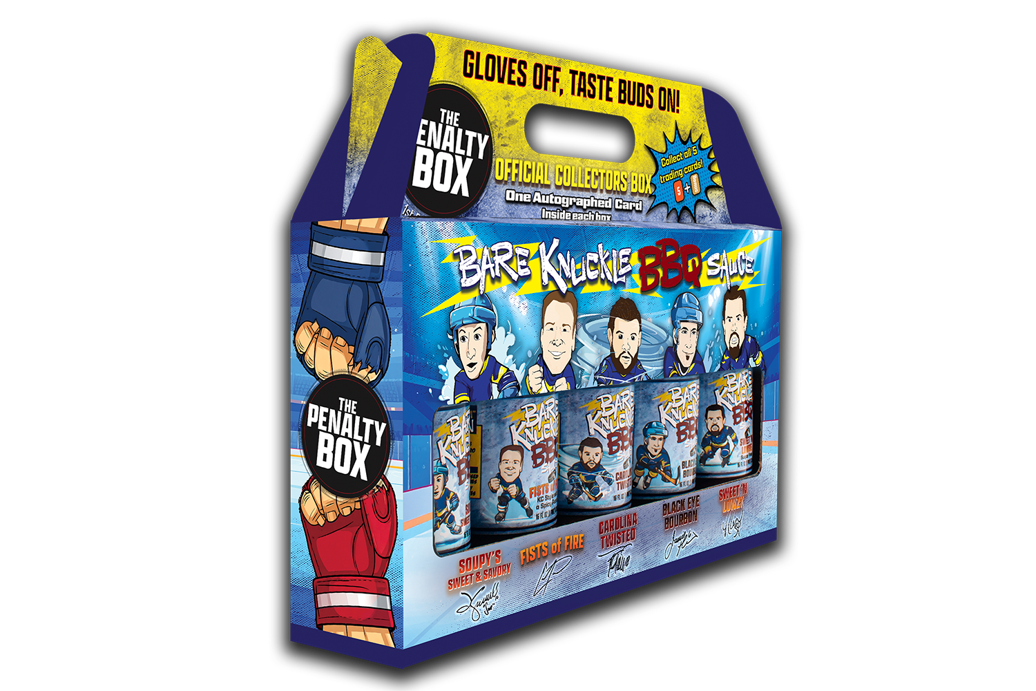 Bare Knuckle BBQ “Penalty Box” Collector’s Edition – 5 Pack (Season 1)